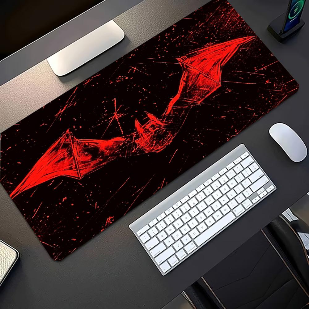 Desk Setup Red - Tappetino per Mouse da Gaming Grande