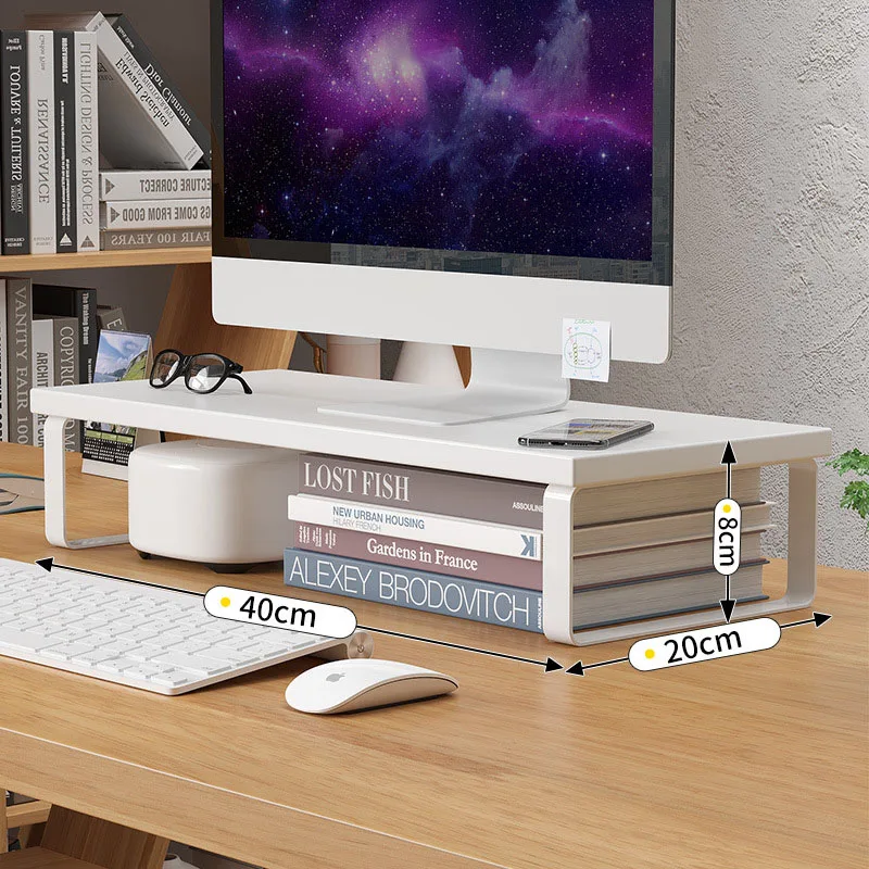 Monitor Riser Wood - Supporto Semplice per Computer Portatile, Rialzo