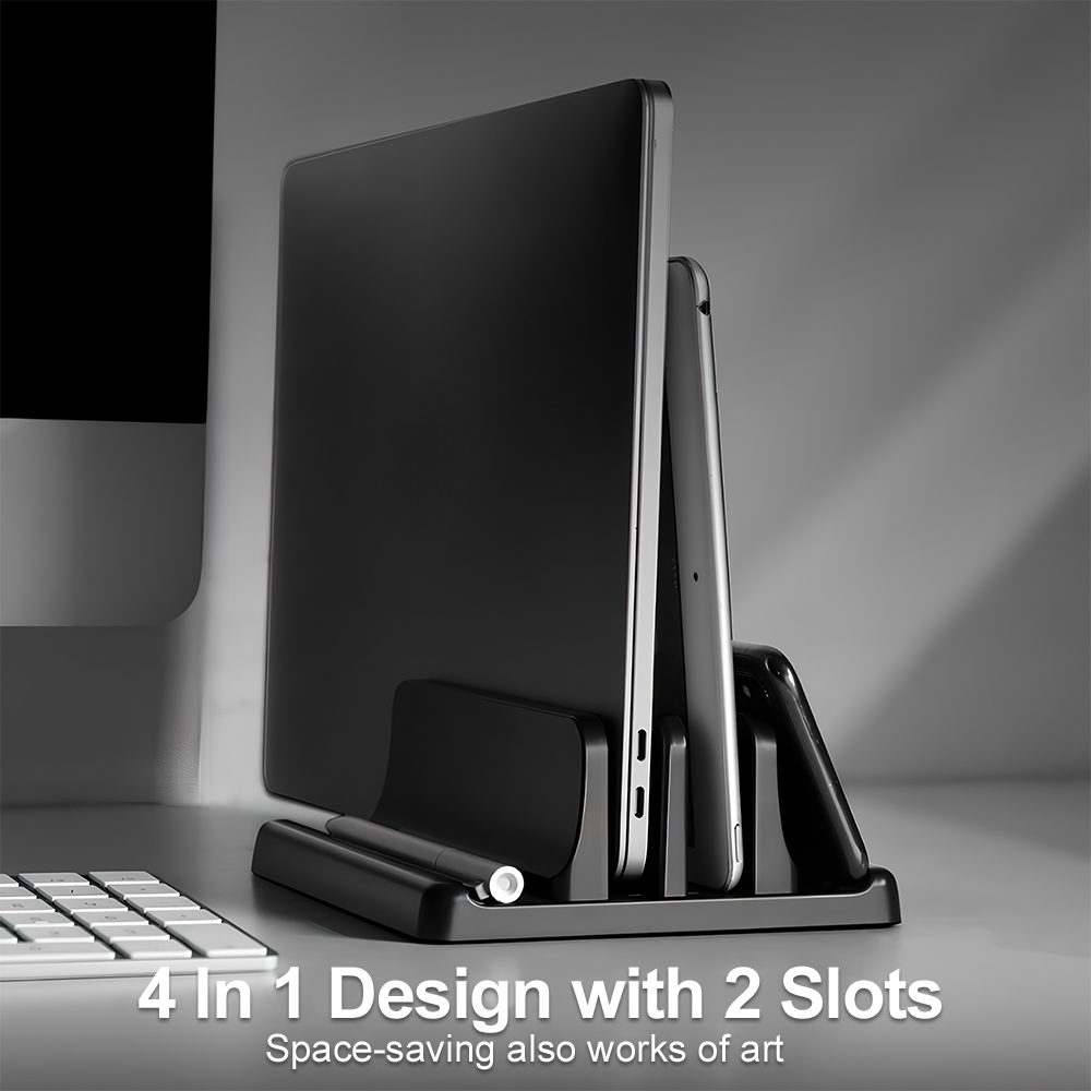 Vertical Laptop Stand - Supporto per Laptop 4 in 1,