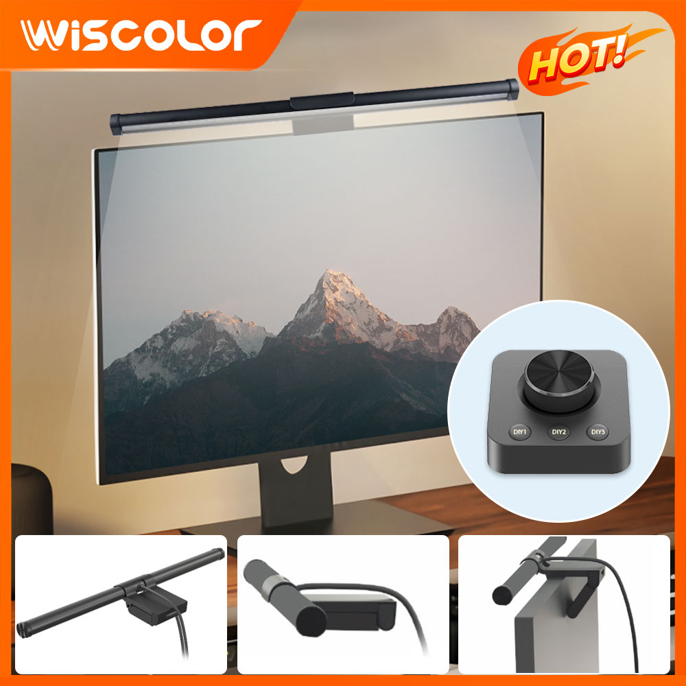 Desk Setup Office - Barra Luminosa RGB per Monitor, Decorazione