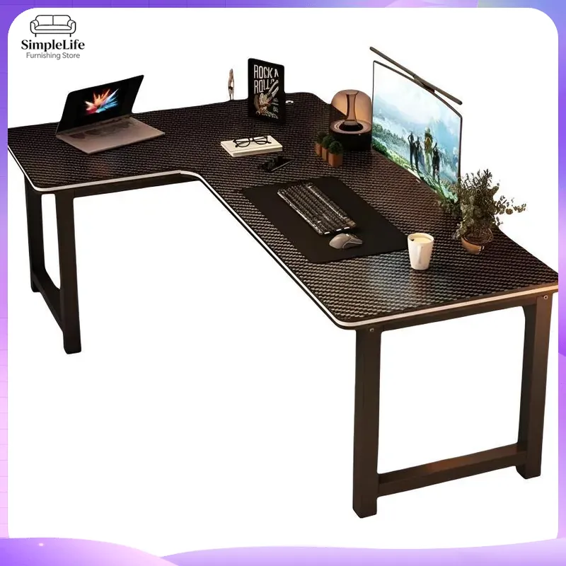 L Shaped Desk Setup - Scrivania da Gaming ad Angolo con