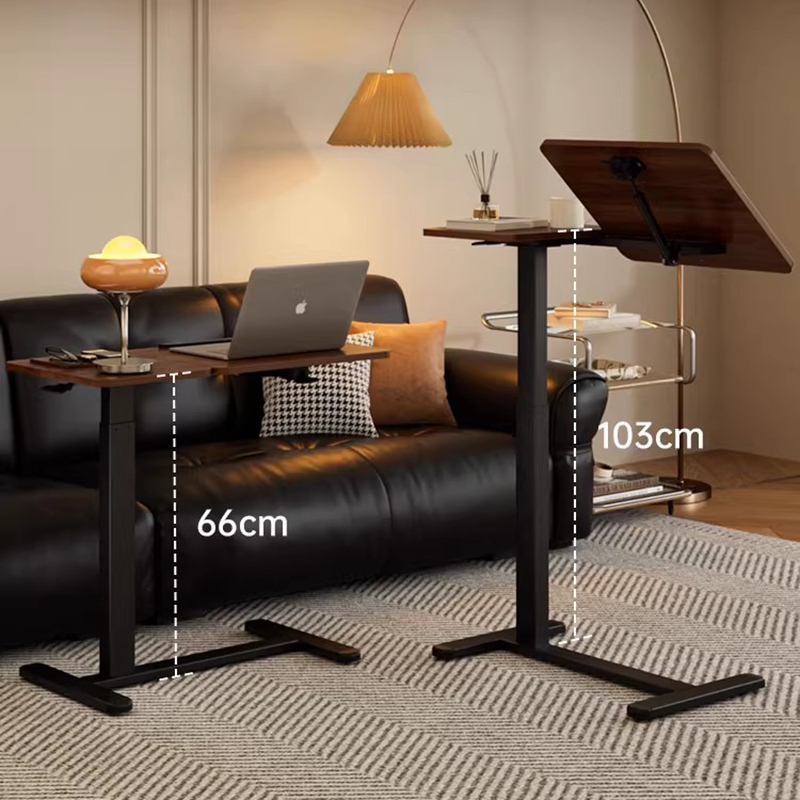 L Shaped Desk Setup - Tavolo per laptop nel letto Tavolo