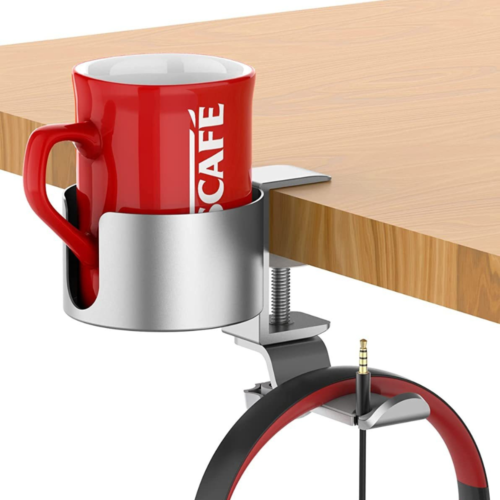 Desk Setup Office - 360 ° Supporto Girevole per Cuffie