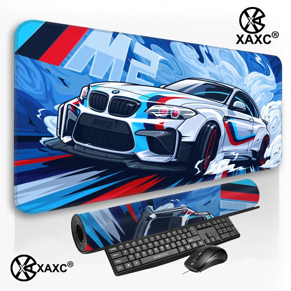 Desk Setup Red - Tappetino per mouse grande e sportivo