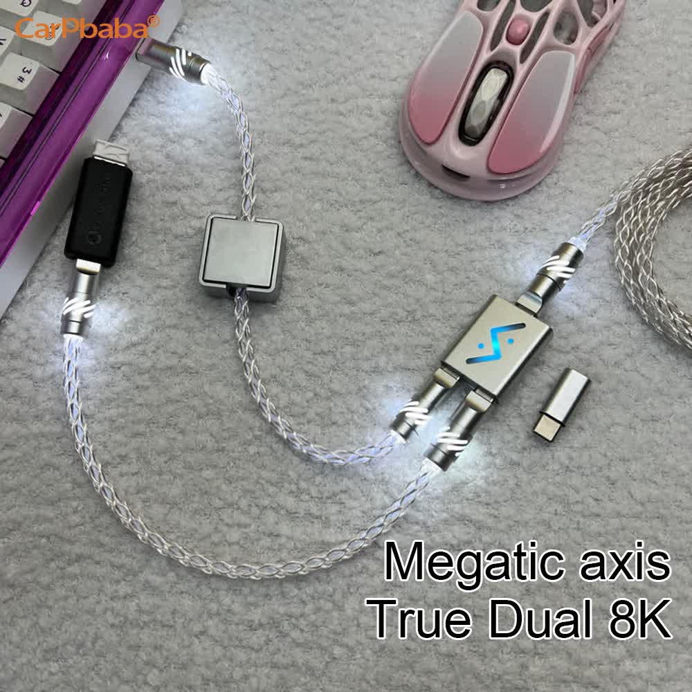 Desk Setup Usb Hub - Hub USB Luminoso Personalizzato 8K Gaming
