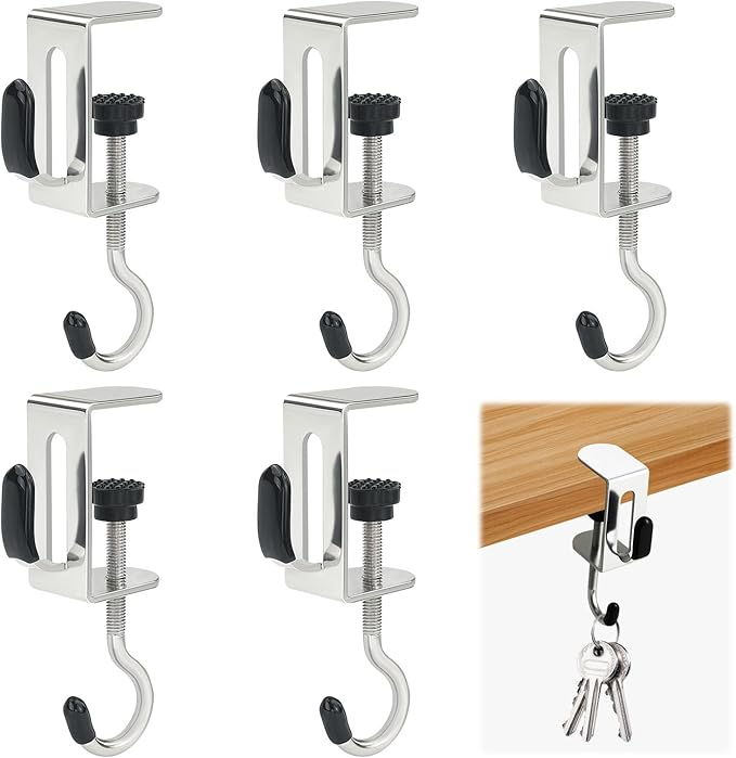 Gancio per Borsa da Tavolo, Su - Desk Setup Shelves recensione e prezzo