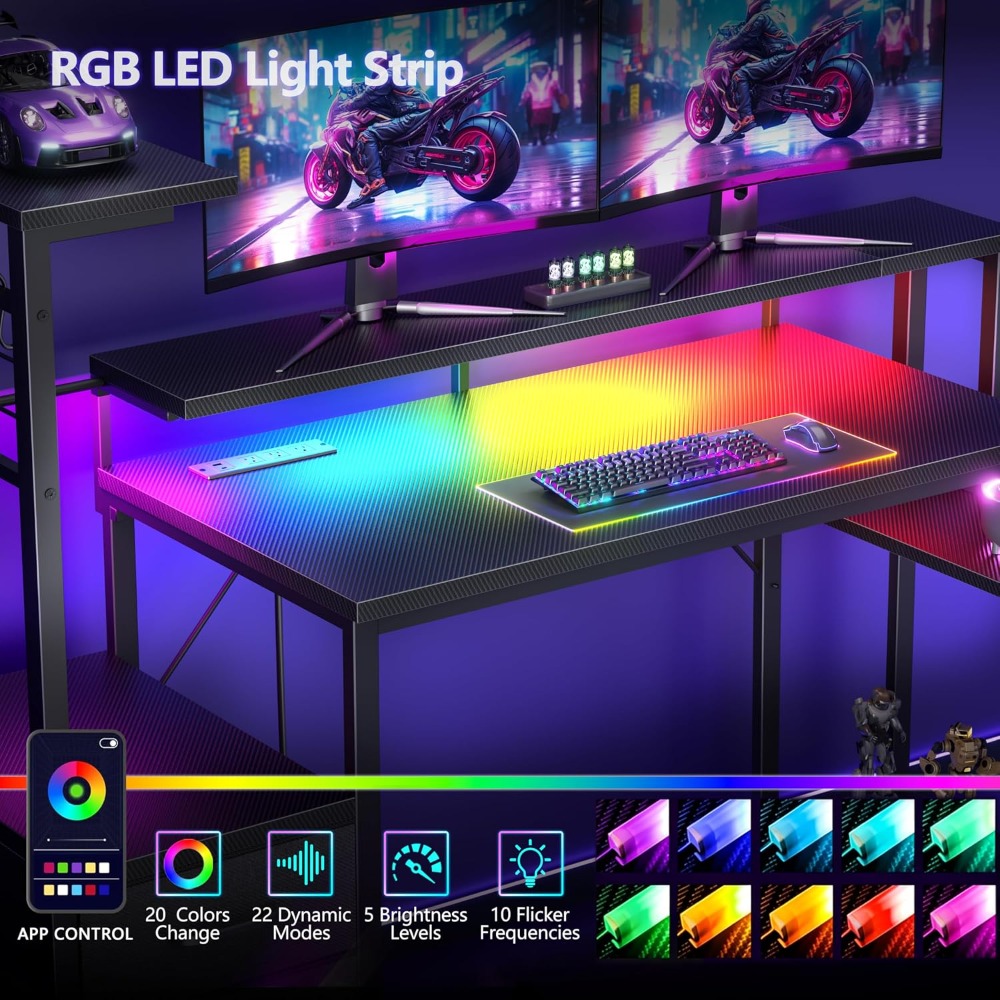 Scrivania da Gaming Reversibil - L Shaped Desk Setup recensione e prezzo