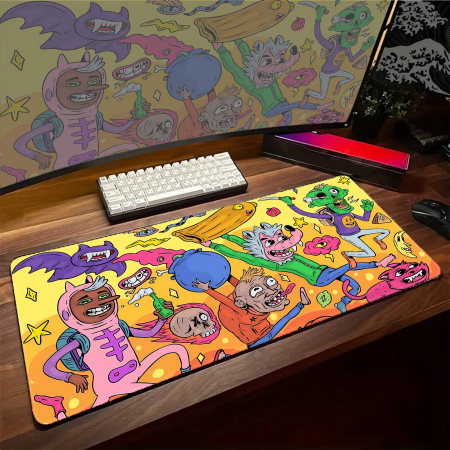 Tappetino per mouse con animal - Desk Setup With Plants recensione e prezzo