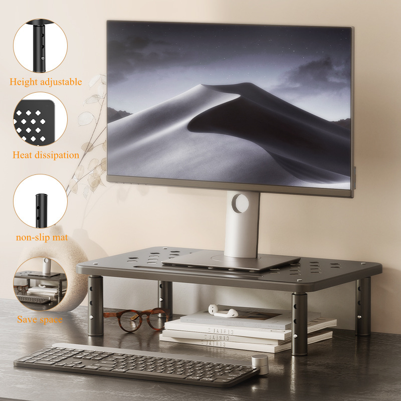 Supporto per monitor da scriva - Monitor Riser Wood recensione e prezzo