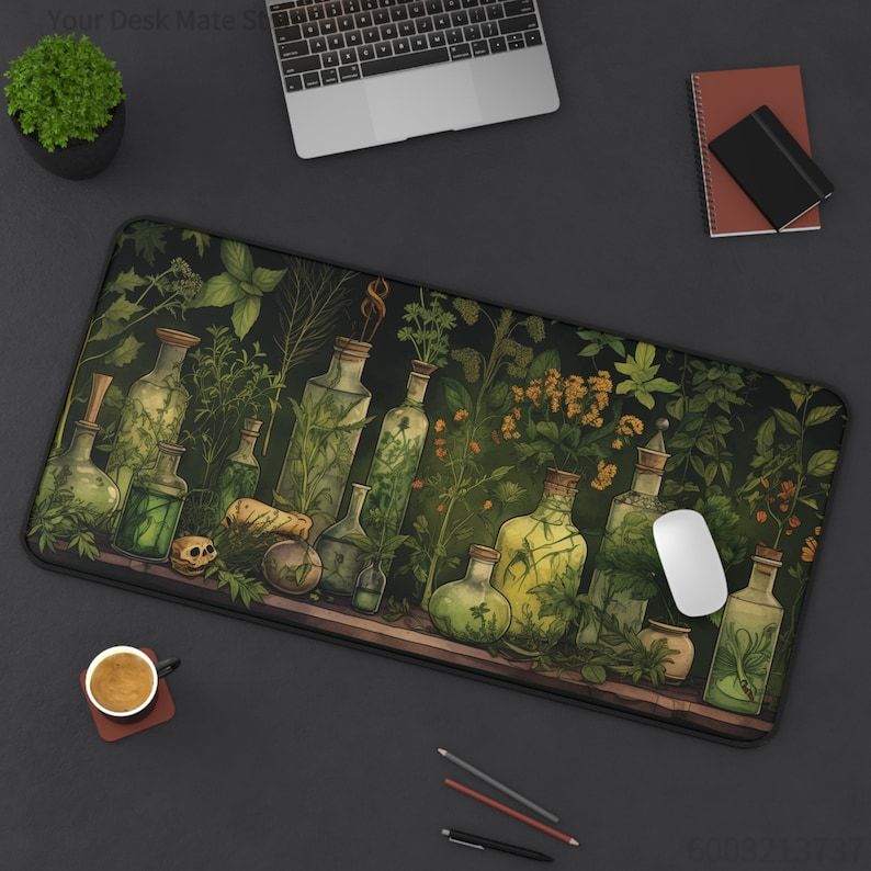 Tappetino da scrivania verde c - Desk Setup With Plants recensione e prezzo