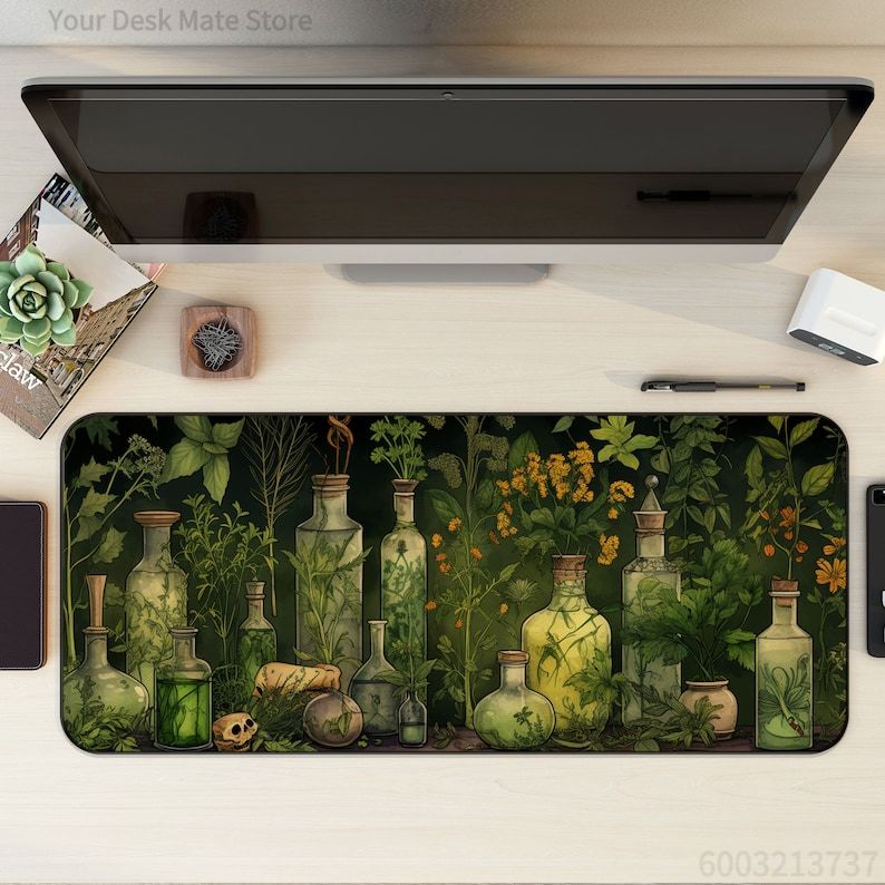 Tappetino da scrivania verde c - Desk Setup With Plants recensione e prezzo