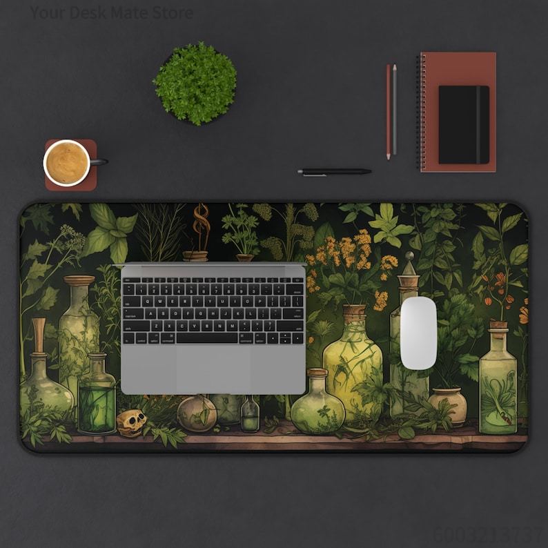 Tappetino da scrivania verde c - Desk Setup With Plants recensione e prezzo