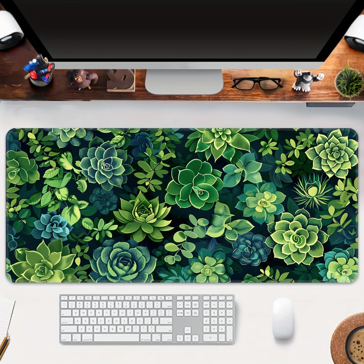 Tappetino per Mouse da Gaming  - Desk Setup With Plants recensione e prezzo