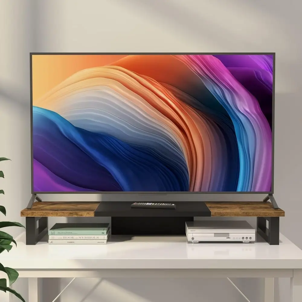Supporto per Doppio Monitor, S - Monitor Riser Wood recensione e prezzo
