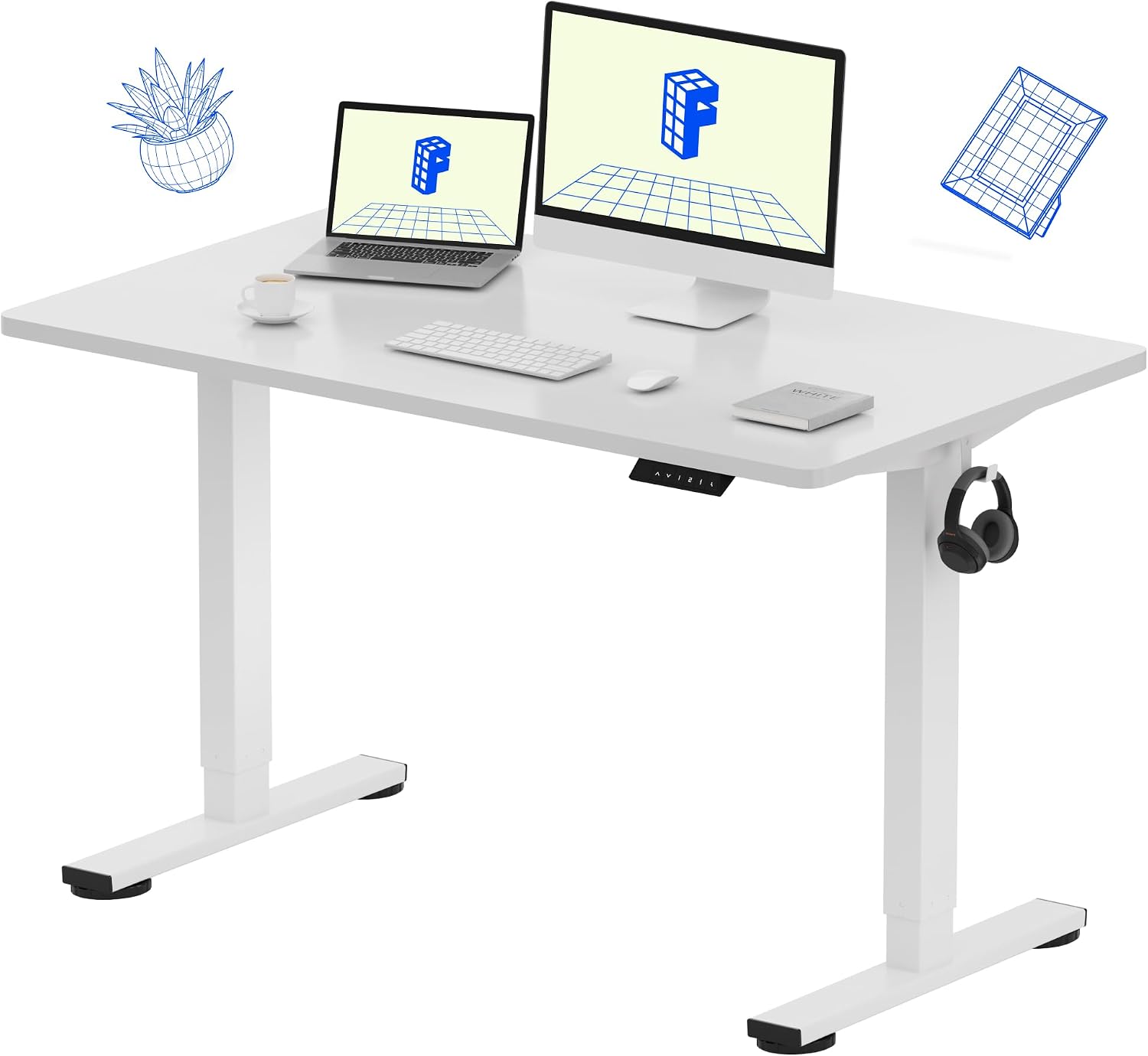 FLEXISPOT EN1 Scrivania Regola - Desk Setup One Monitor recensione e prezzo