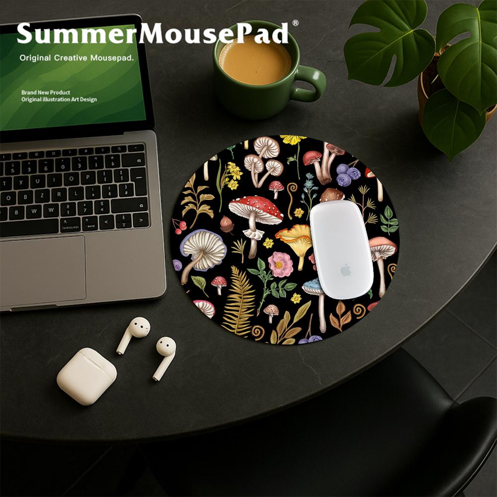 Tappetino per mouse rotondo co - Desk Setup With Plants recensione e prezzo