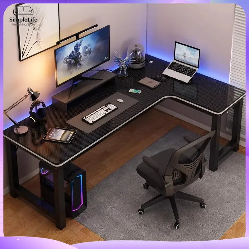 Scrivania da Gaming ad Angolo, - Desk Setup For Laptop And Monitor recensione e prezzo