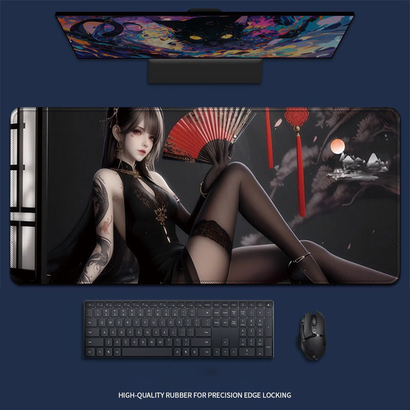 Tappetino per Mouse Esteso con - Desk Setup Red recensione e prezzo