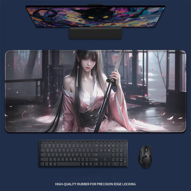 Tappetino per Mouse Esteso con - Desk Setup Red recensione e prezzo