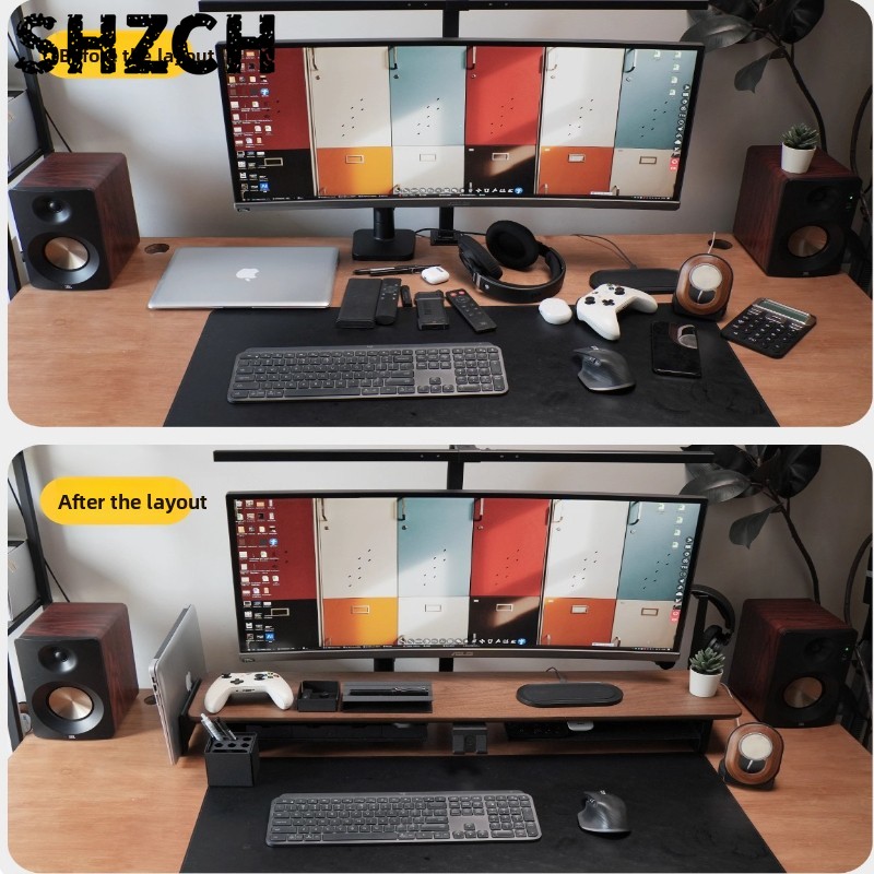 Supporto per Monitor Modulare  - Monitor Riser Wood recensione e prezzo