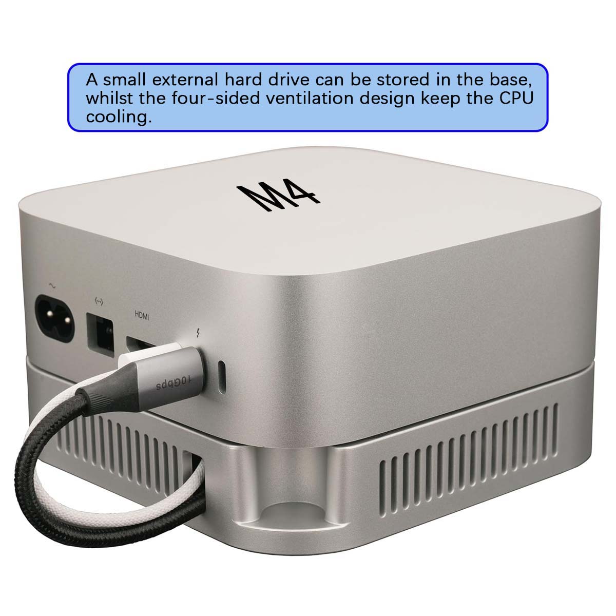 Supporto per Mac Mini M4/M4 Pr - Vertical Laptop Stand recensione e prezzo