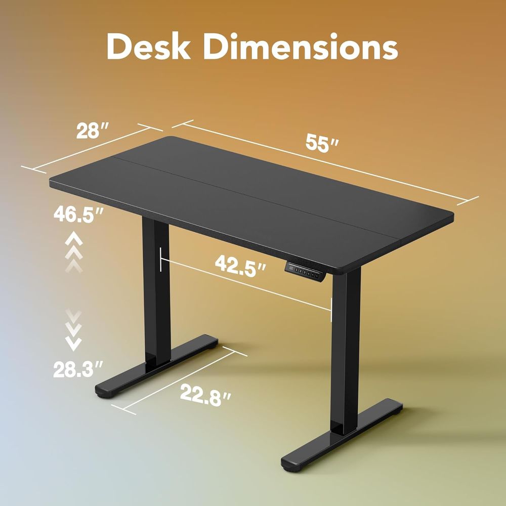 Scrivania elettrica regolabile - Work Desk Home Setup recensione e prezzo