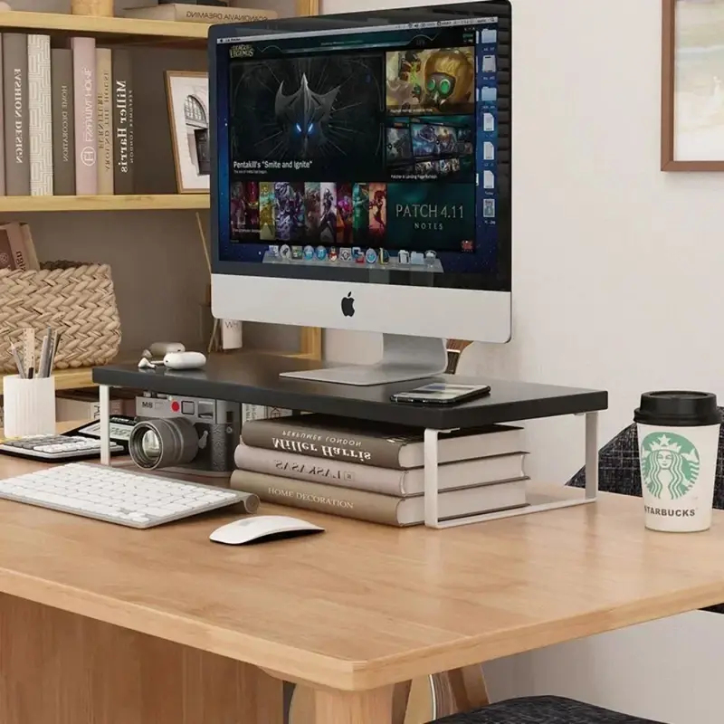 Supporto Creativo per Monitor  - Monitor Riser Wood recensione e prezzo