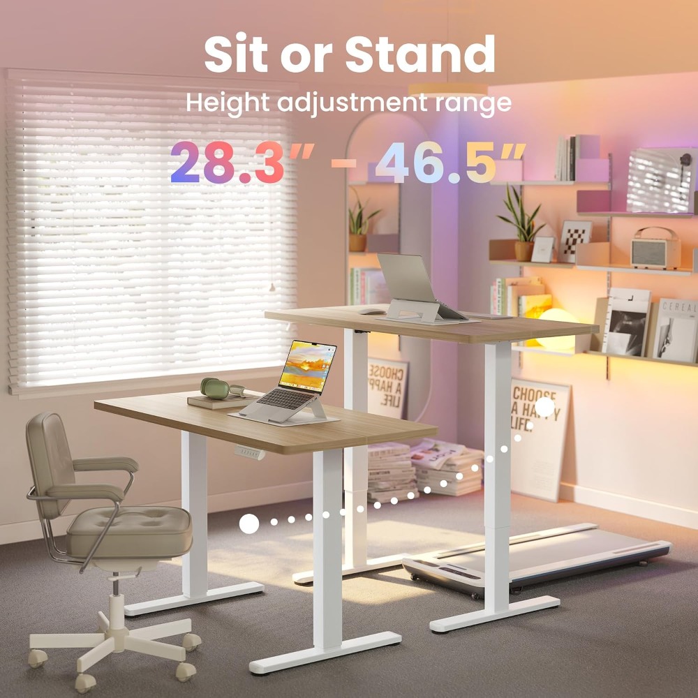 Piccola scrivania elettrica re - L Shaped Desk Setup recensione e prezzo