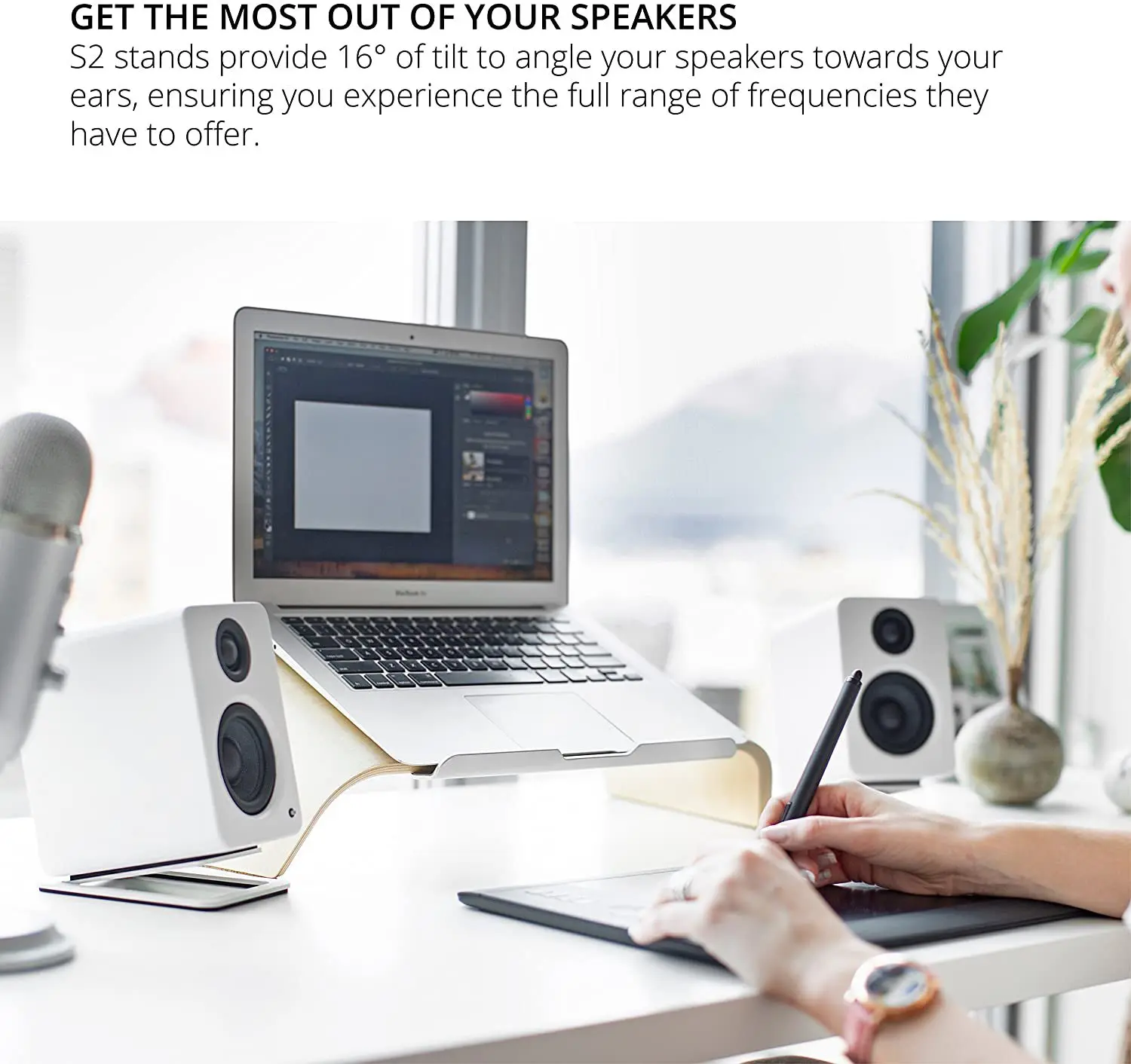 Supporti per altoparlanti da t - Desk Setup With Speakers recensione e prezzo