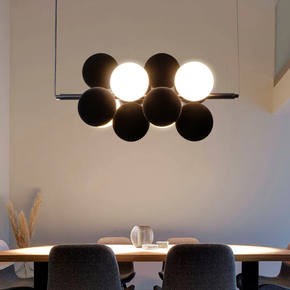 Lampadario a LED d'arte postmo - Desk Setup White recensione e prezzo
