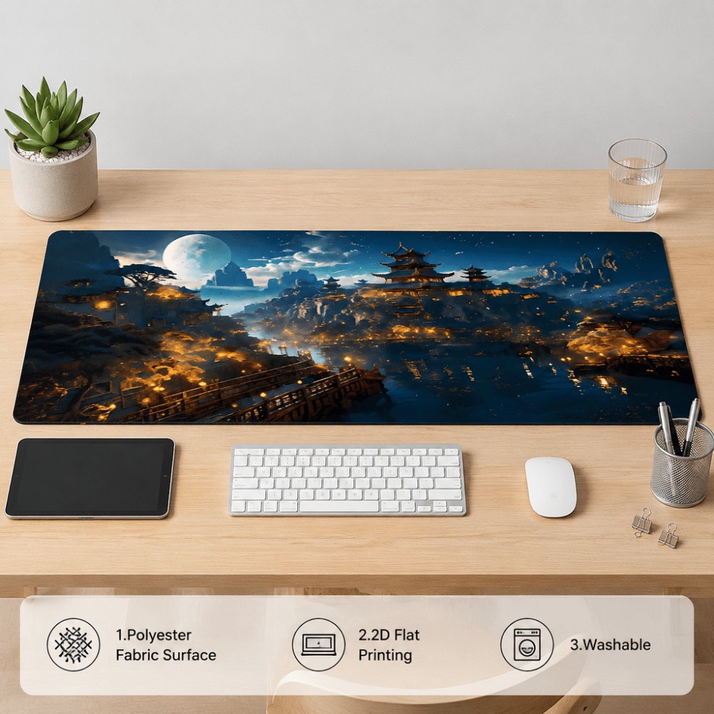 Tovaglietta allungata con stam - Work Desk Home Setup recensione e prezzo