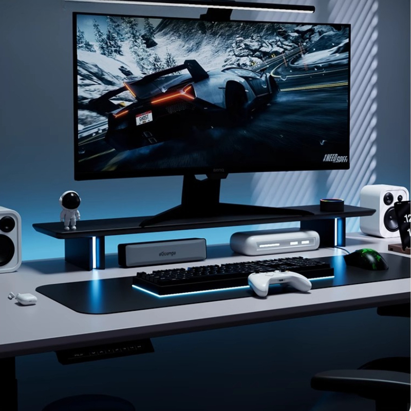 Supporto per monitor RGB Ascen - Desk Setup For Laptop And Monitor recensione e prezzo