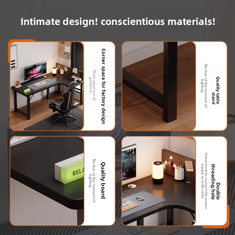 Scrivania per computer Tavolo  - L Shaped Desk Setup recensione e prezzo