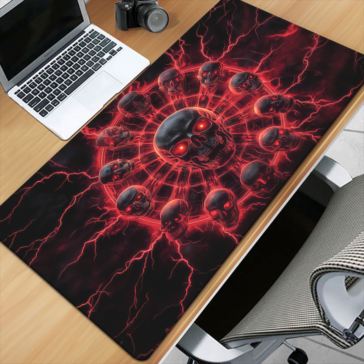 Tappetino da Gaming Gotico con - Desk Setup Red recensione e prezzo