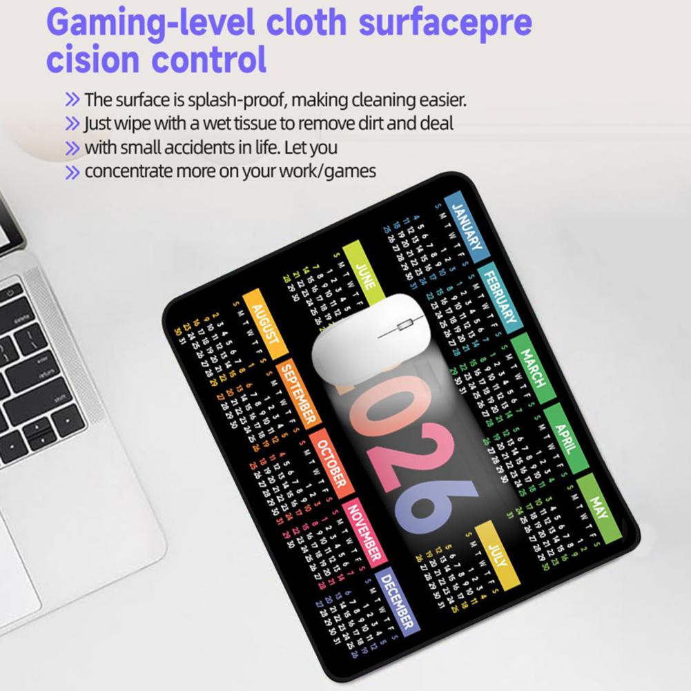 Tappetino per mouse calendario - Rubber Mat Desk recensione e prezzo