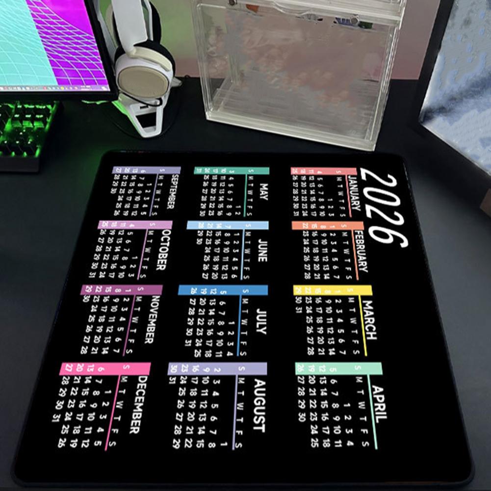 Tappetino per mouse calendario - Rubber Mat Desk recensione e prezzo