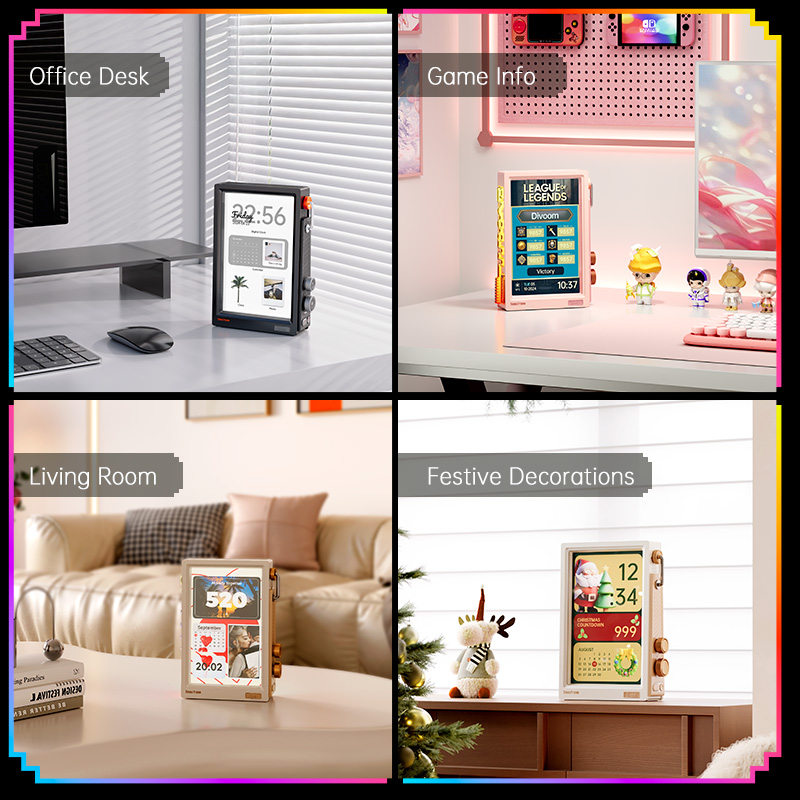 Orologio digitale intelligente - Desk Setup With Speakers recensione e prezzo