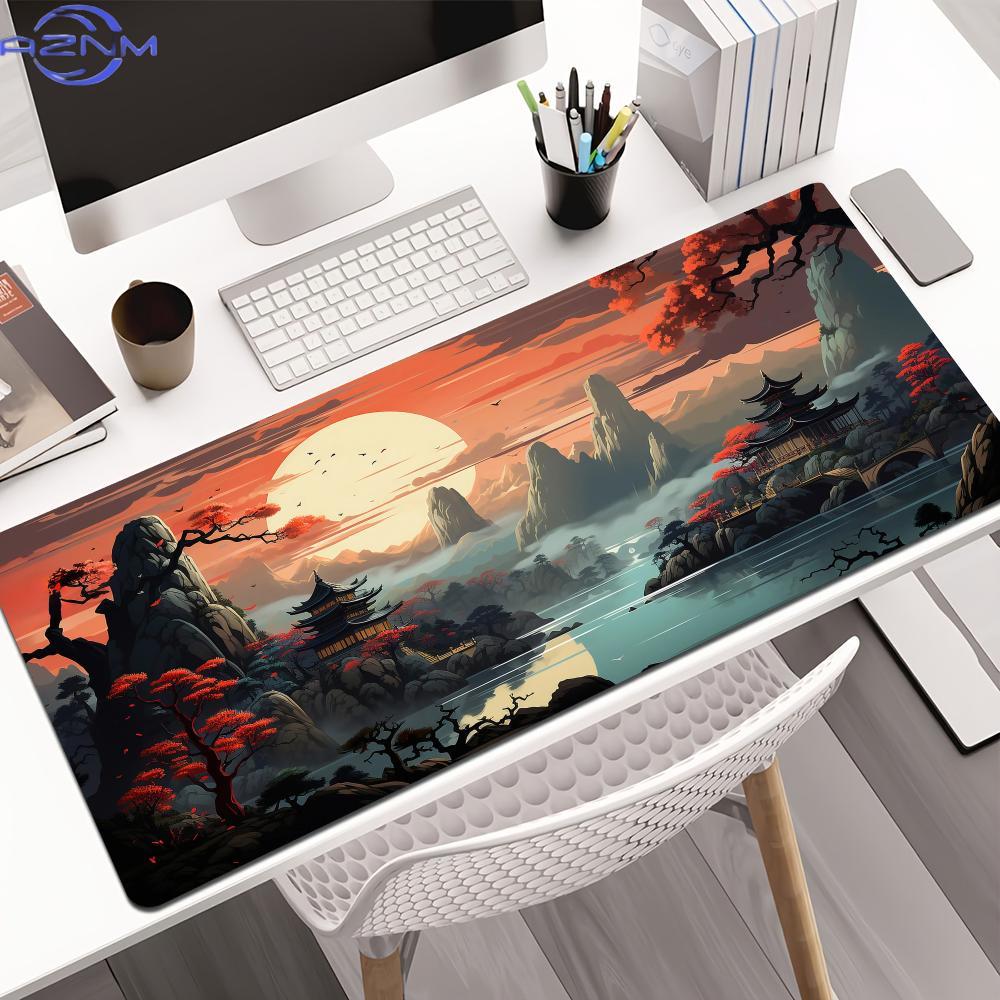 Tappetino per mouse con paesag - Desk Setup Red recensione e prezzo