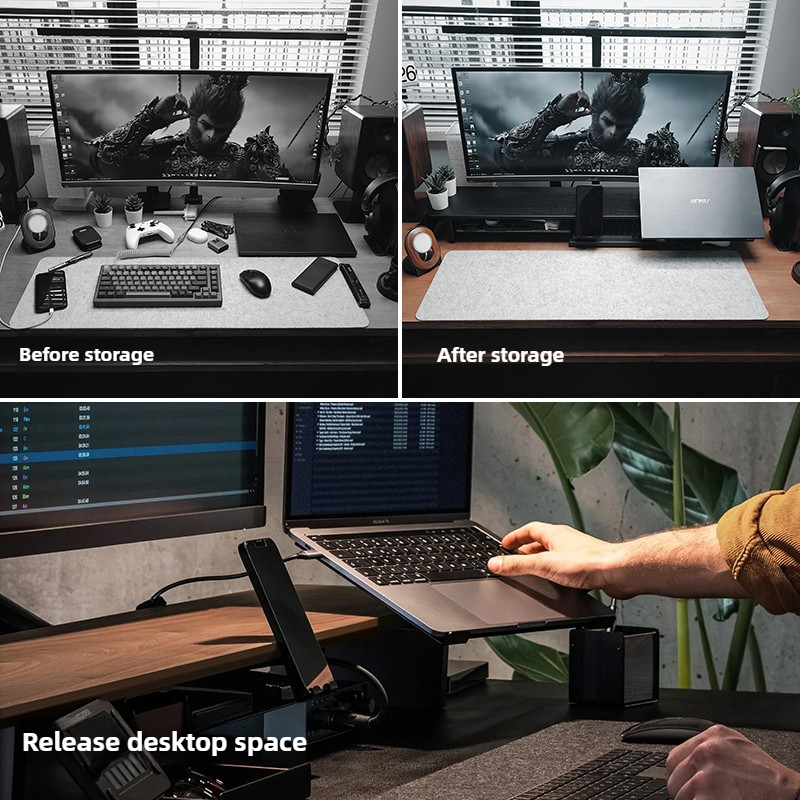 Supporto per monitor modulare  - Desk Setup For Laptop And Monitor recensione e prezzo