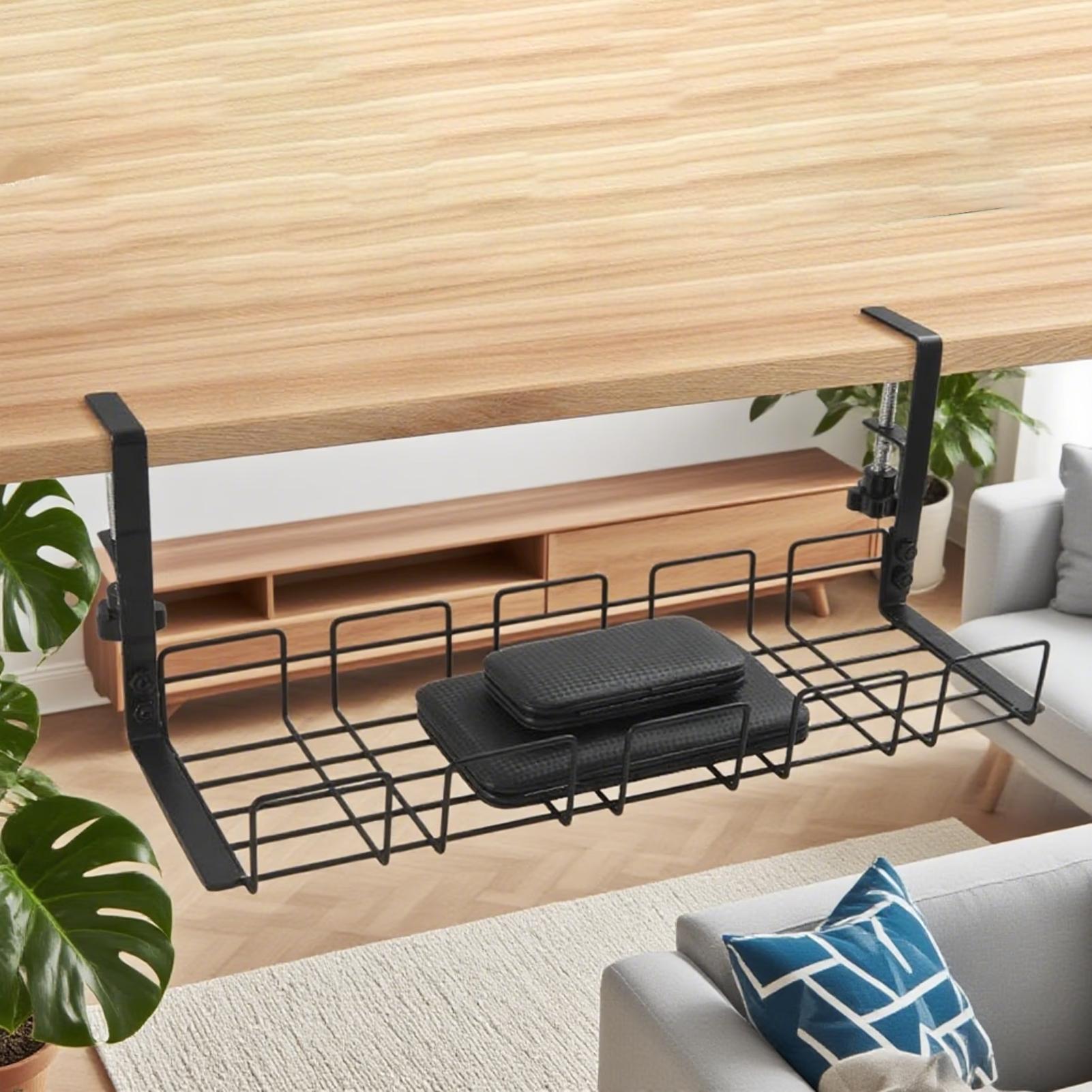 Gestione dei cavi sotto il tav - Desk Setup Studio recensione e prezzo