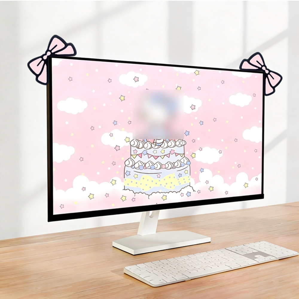 Decorazione per Monitor con Fi - Desk Setup For Laptop And Monitor recensione e prezzo