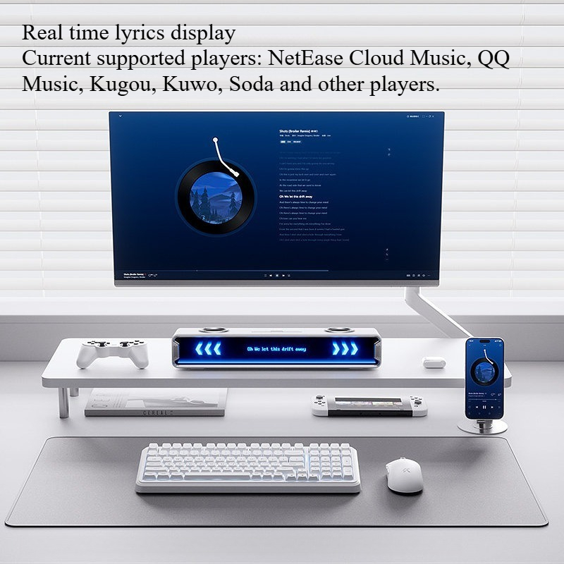 Altoparlante K20 GT con Scherm - Desk Setup With Speakers recensione e prezzo