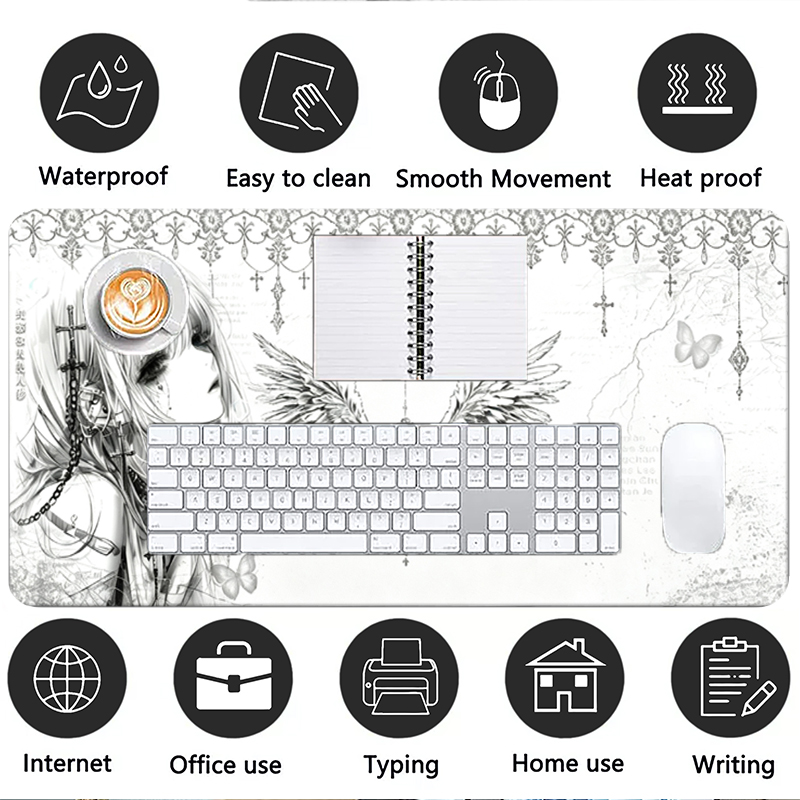 Tappetino per mouse in pelle,  - Desk Setup Ergonomic recensione e prezzo
