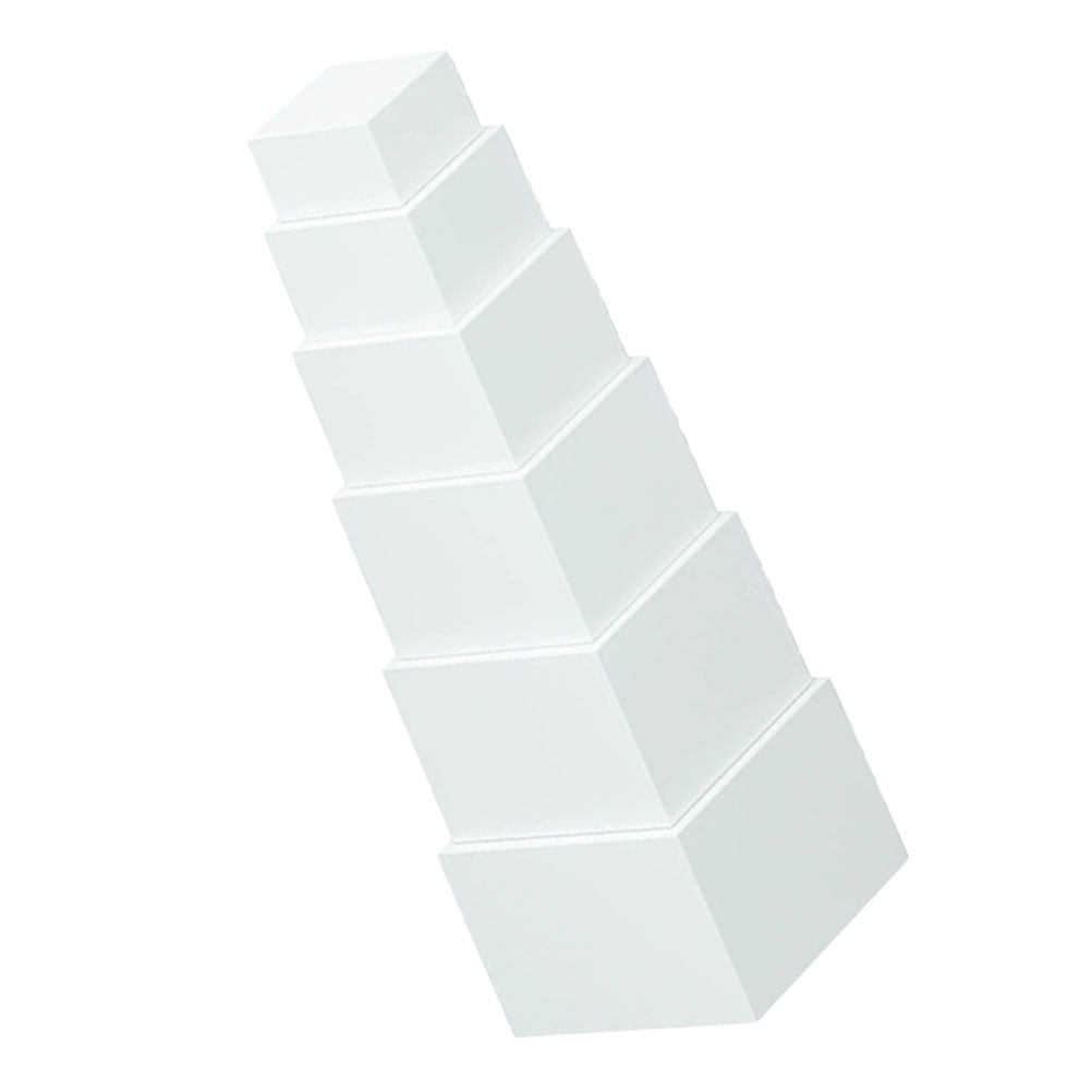 Set di 6 Cubi Espositivi in Pl - Desk Setup White recensione e prezzo