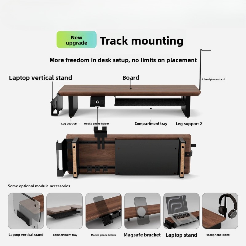 Offerta imperdibile! Supporto  - Monitor Riser Wood recensione e prezzo