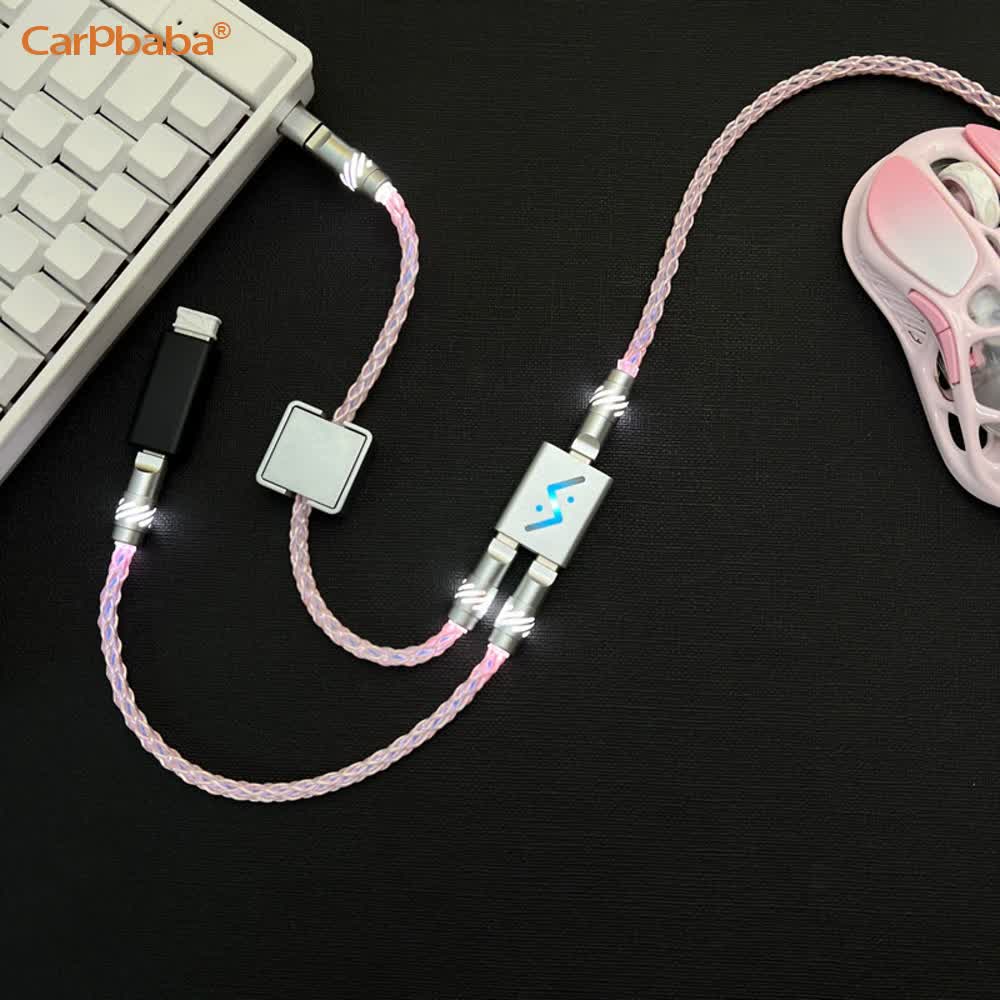 Hub USB Luminoso Personalizzat - Desk Setup Usb Hub recensione e prezzo