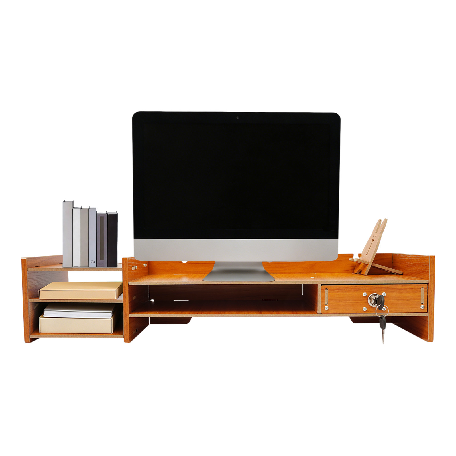 Supporto Ergonomico per Monito - Monitor Riser Wood recensione e prezzo
