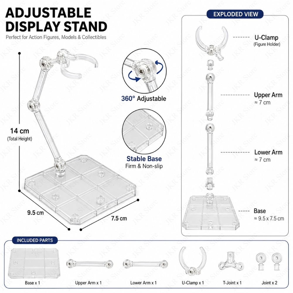 1/3/5/10 Pezzi Supporto Traspa - Desk Setup Shelves recensione e prezzo