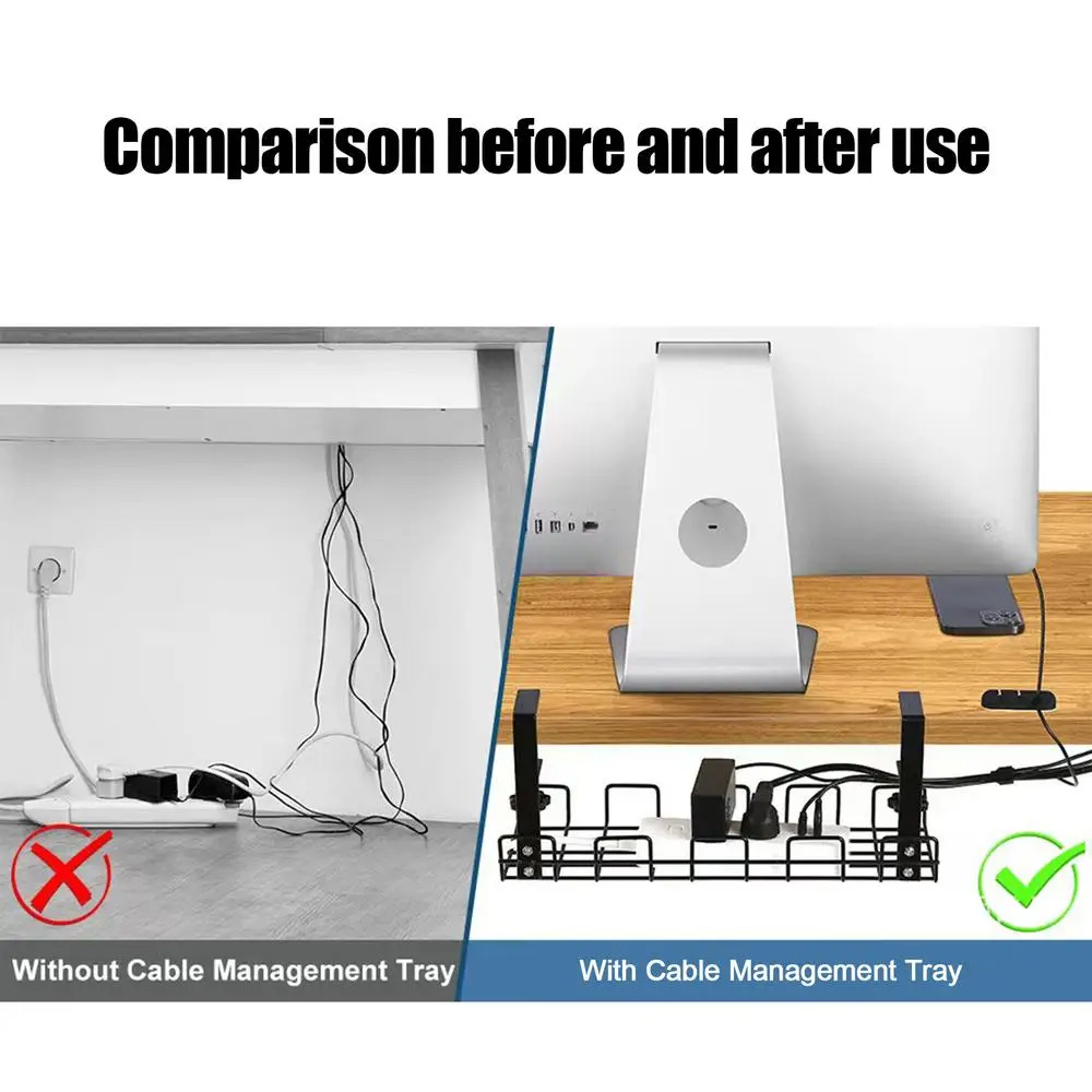 Scatola per la gestione dei ca - Desk Setup Shelves recensione e prezzo