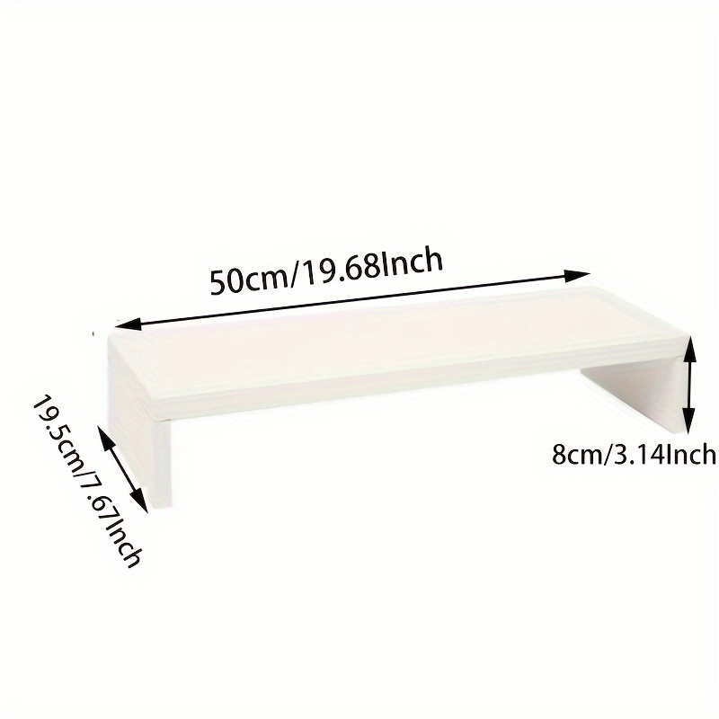 Spazioso supporto per monitor  - Monitor Riser Wood recensione e prezzo